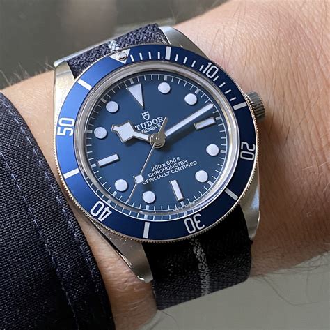 tudor black bay 58 navy blue review|tudor black bay 58 price.